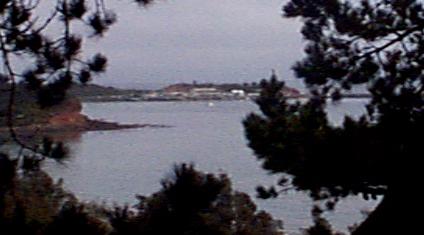 Mornington Bay from afar.