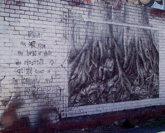 Rescue All Art from the hands of those who
prostitute it at the cost of its reality and essence